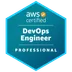 AWS Certified DevOps Engineer - Professional badge, Amazon Web Services