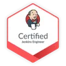 Certified Jenkins Engineer badge