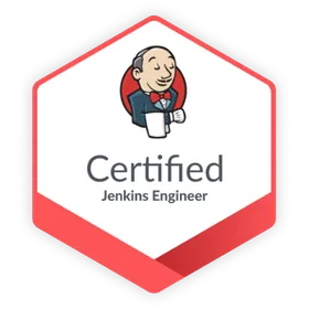 Certified Jenkins Engineer badge, CloudBees