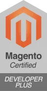 Magento Certified Developer Plus badge